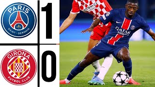 PSG vs Girona10 Highlights Champions League 202425 Nuno Mendes Goal amp Paulo Gazzaniga Own Goal [upl. by Edi]