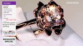 Gemporia Live Jewellery Auctions  US Stream [upl. by Duffie858]