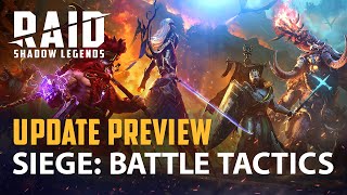 RAID Shadow Legends  Siege Battle Tactics [upl. by Lowney]