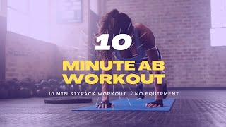 10 minute ab workout [upl. by Akenaj706]