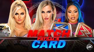 WWE 2K23 PAYBACK MATCH CARD [upl. by Keverian]