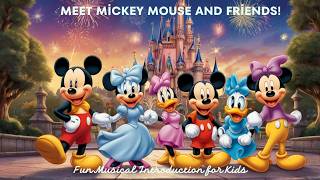 quotMeet Mickey Mouse and Friends Fun Musical Introduction for Kidsquot [upl. by Fae]