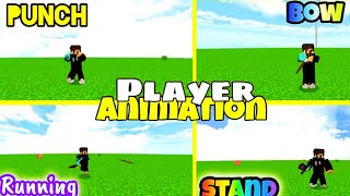 Minecraft Player Animation Mod for Mcpe 121🔥 [upl. by Latisha]