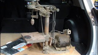 ANTIQUE WALKER TURNER DRILL PRESS 991 tubalcain [upl. by Assiral]