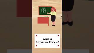 What is Literature Review [upl. by Cassell222]