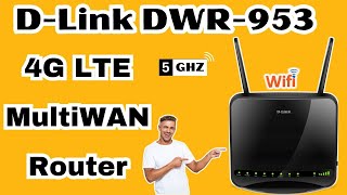 How To Setup D Link WiFI Router DWR 953  How To Change LTE 4G wifi Router Password [upl. by Amando541]