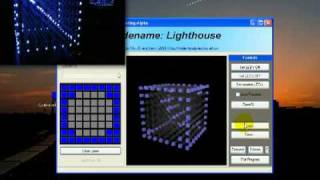 Lighthouse  editor for 8x8x8 LED Cubes [upl. by Hawger587]