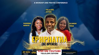 EPHPHATHA NOV 2024 EDITION WITH TOLULOPE SOYEMI [upl. by Sirob]