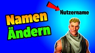 ✅️ So Ändern Sie den Namen in Fortnite [upl. by Ja765]