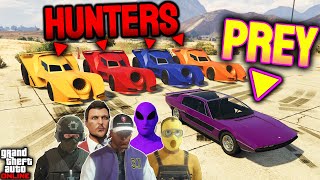 GTA 5 Toreador VS Vigilantes ManHunt [upl. by Tserof]