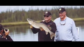 Wollaston Lake Lodge World Class Pike fishing [upl. by Oiligriv952]