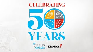 Celebrating 50 Years Grecian Delight  Kronos Anniversary [upl. by Sletten]