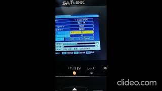 SATLINK WS6906 setting and scann channel [upl. by Tnert]