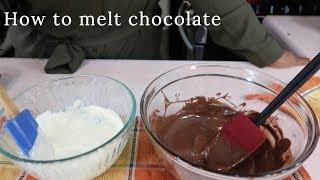 How To Melt White amp Milk Chocolate Chips [upl. by Ennairak786]