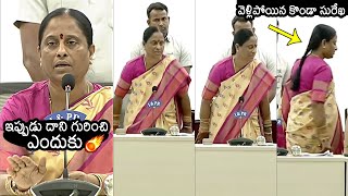 Minister Konda Surekha Walks Out After Reporter Question  Konda Surekha Press Meet  News Buzz [upl. by Polash]