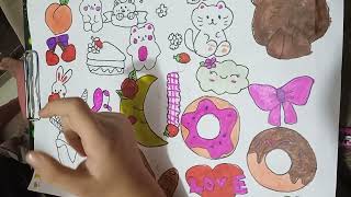 diy sticker easy crafts [upl. by Ahtinak]