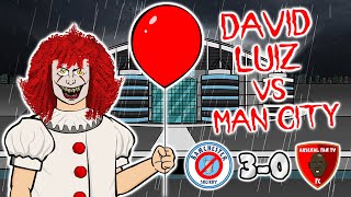 🤡David Luiz Red Card vs Man City🤡 Man City vs Arsenal 30 Parody Goals Highlights 2020 [upl. by Jochbed]