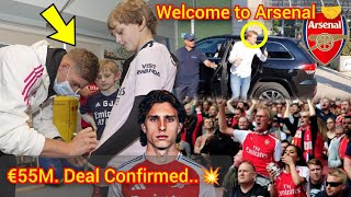 🚨 BREAKING NEWS SHOCKING✅ €55M  add ons AGREEMENT REACHED💯ARSENAL TRANSFER🔥 ARSENAL CONFIRMED [upl. by Nigen]