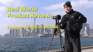 Real World Review  Lowepro Slingshot 202AW [upl. by Roxine]