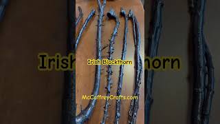 blackthorn shillelagh handmade by McCaffreyCrafts [upl. by Ybrik]