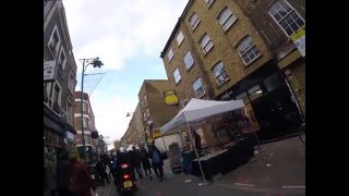 🔵 London Sights  Brick Lane Market London E1  Londons Sights  ESL British English Pronunciation [upl. by Ecnatsnoc]