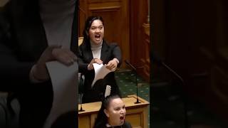 New Zealand Parliament Suspended as Maori Lawmakers Perform Haka to Protest newzealand youtube [upl. by Gaylord]