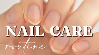 New Nail Care Routine 2024 ♡ [upl. by Zitvaa]