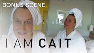 I Am Cait  Dr Jenny Boylan Learns Candis Caynes Beauty Tricks  E [upl. by Akinna982]