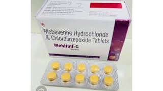 Mebifull C Tablets Mebeverine Hydrochloride amp Chlordiazepoxide Tablets [upl. by Yesnyl237]