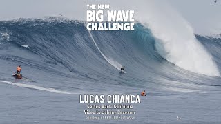 Lucas Chianca at Cortes Bank  Big Wave Challenge 202223 Contender [upl. by Attaymik]