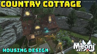 FFXIV Country House Design  New Cottage Housing Theme [upl. by Thora]