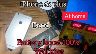 How to solve iphone 6s plus battery problem battery boost change battery 100 working [upl. by Grimbal]