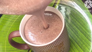 Ragi malt for Breakfast Ragi kanji Finger Millet Recipe Ragi porridge Quick and Easy recipe [upl. by Berlyn960]