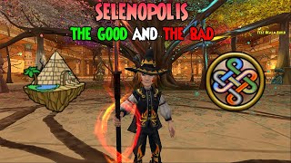 Wizard101 Selenopolis The Good and The Bad [upl. by Eronel276]