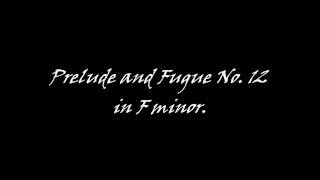 Harpsichord ♫♪♫  Prelude and Fugue No 12 in F minor BWV 857  ♪♫♪ [upl. by Trella]