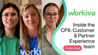 Elevate Customer and Partner Experience Join Workiva CPX Customer amp Partner Experience Team [upl. by Doty761]