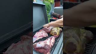 Asado en la Parrilla Pampeana de Tromen Asado Parrilla Tromen [upl. by Annahsad965]