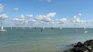 Busy day at the start of Cowes Week 2024 [upl. by Solberg]