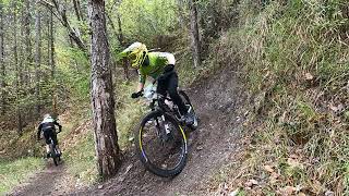 VTT Enduro du Loup du Bois Noir SP 34  Breil sur Roya 2022 [upl. by Airehs311]