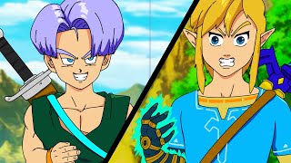 Trunks vs Link RAP BATTLE [upl. by Kalmick964]