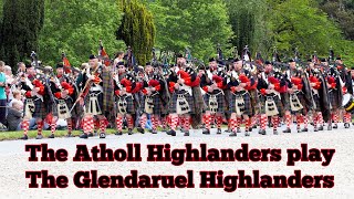 The Atholl Highlanders play quotThe Glendaruel Highlandersquot [upl. by Flatto]