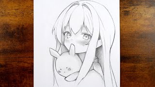 How To Draw Anime  step by step Anime Tutorial Drawing [upl. by Martainn]