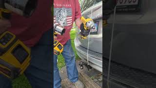 DEWALT XR DCF 891 with 9 AMP FLEX VOLT Battery vs DEWALT ATOMIC DCF 921 with 9 AMP FLEX VOLT Battery [upl. by Tol121]