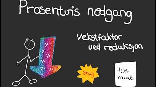 Vekstfaktor ved nedgang [upl. by Domel]