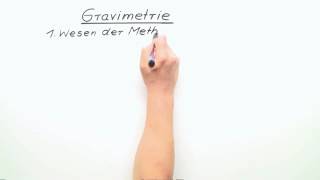 Gravimetrie  Chemie  Analytische Chemie [upl. by Netsud]