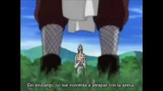 Gaara vs Kimimaro pelea completa [upl. by Nahsyar]