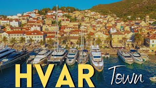 Explore the Enchanting Beauty of Hvar town Croatia [upl. by Reibaj]