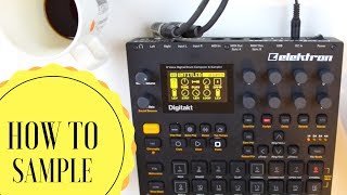 Digitakt – How to sample Beginner Friendly Tutorial [upl. by Allesig]