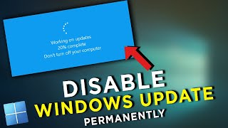 How to Disable Windows Automatic Update permanently 2024 [upl. by Nnaik]