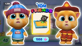 🌈😮🎉🪄New Stickers Album Update🪄🎉😮My Talking Tom Friends Gameplay New Update🎉😮🪄🌈 [upl. by Arica]